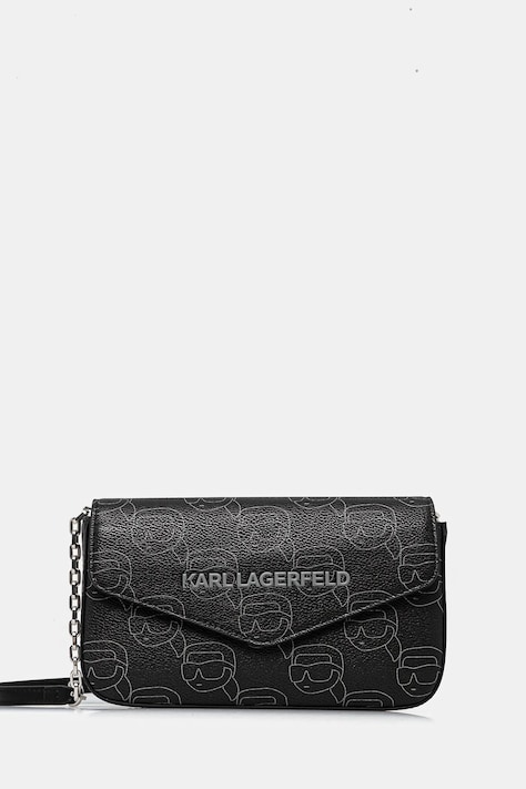 Karl Lagerfeld poseta culoarea negru, A1W32045
