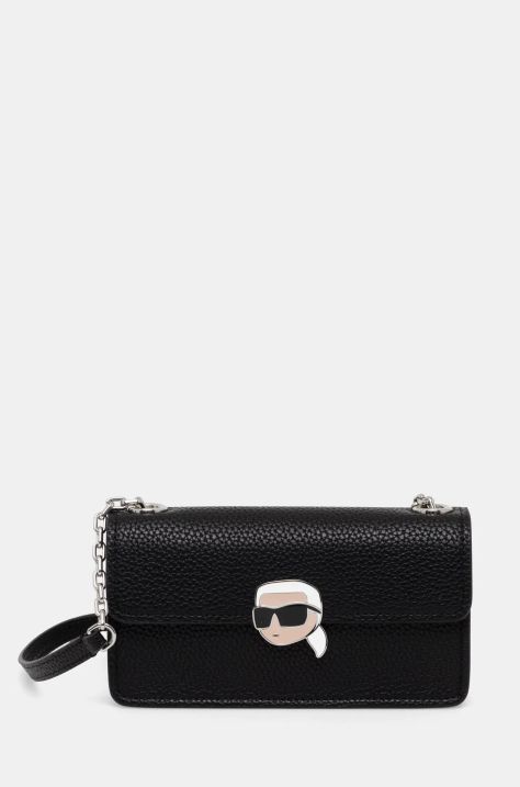 Сумочка Karl Lagerfeld колір чорний A1W32123