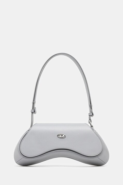 Diesel torebka skórzana PLAY PLAY CROSSBODY cross body kolor niebieski X10221.PR227