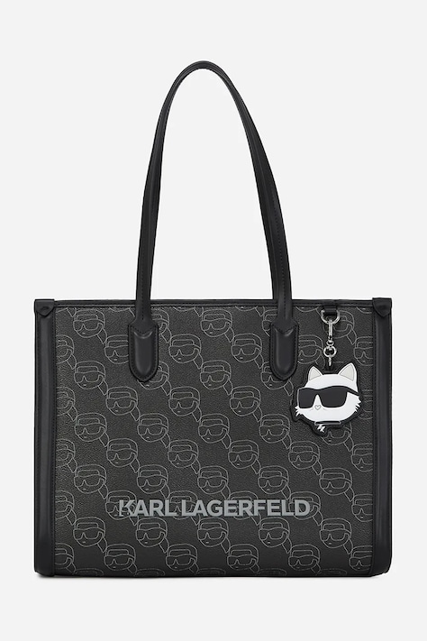 Kabelka Karl Lagerfeld černá barva, A2W30190