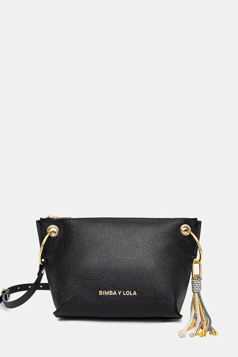 Bimba Y Lola geantă de piele culoarea negru, 242BBBJ1I.12000