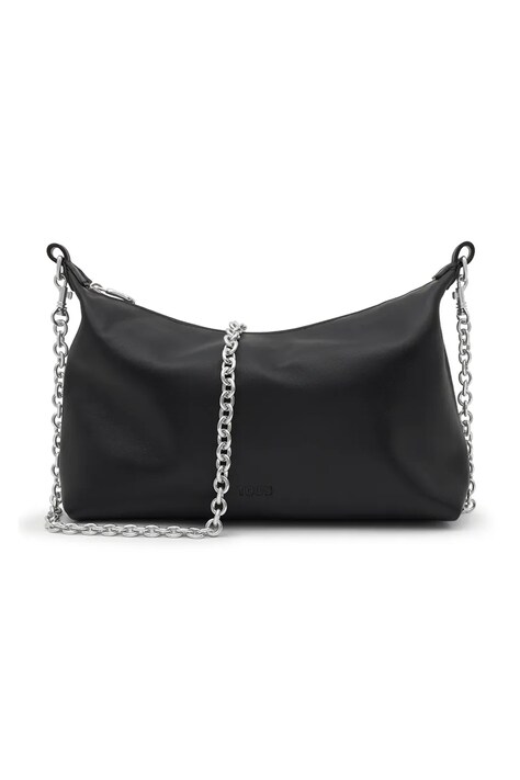 Kožená kabelka Tous HOLD černá barva, 2002288851