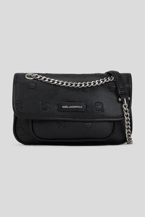 Kabelka Karl Lagerfeld černá barva, A3W30109