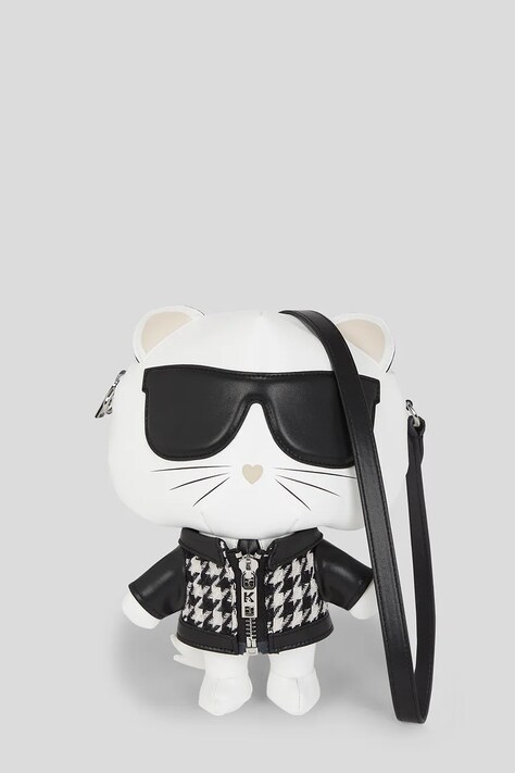 Kabelka Karl Lagerfeld bílá barva, A3W30187