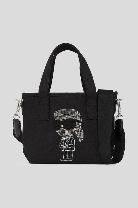 Kabelka Karl Lagerfeld černá barva, A3W50023