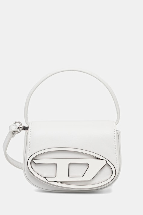 Diesel poseta de piele 1DR 1DR culoarea argintiu, X08709.PR818