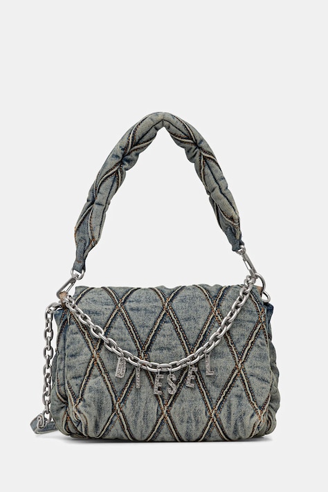 Diesel torebka jeansowa CHARM-D CHARM-D kolor niebieski X09596.P5570