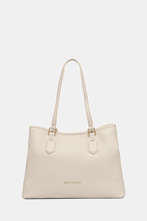 Valentino Bags Geantă shopper pentru femei, cu imitație de piele bej VBS7LX01