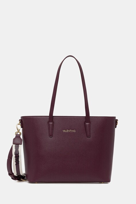Valentino Bags torebka kolor bordowy VBS7B301
