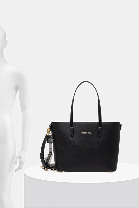 Valentino Bags сумка-шопер жіноча зі штучної шкіри — AA00-TOD11C, чорний — фото 6
