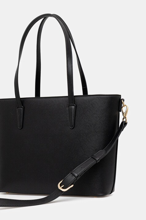 Valentino Bags сумка-шопер жіноча зі штучної шкіри — AA00-TOD11C, чорний — фото 3