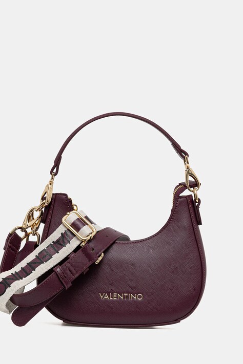 Valentino Bags torebka kolor bordowy VBS7B305