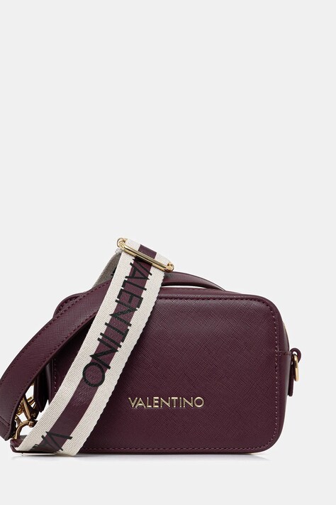 Valentino Bags torebka kolor bordowy VBS7B306