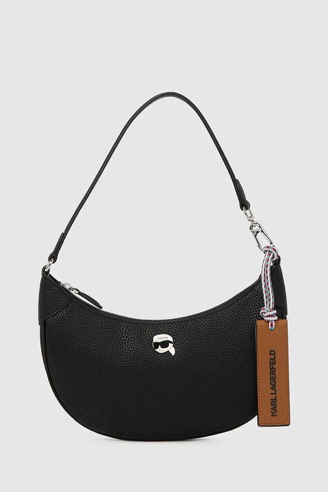 Kabelka Karl Lagerfeld černá barva, A4W30007