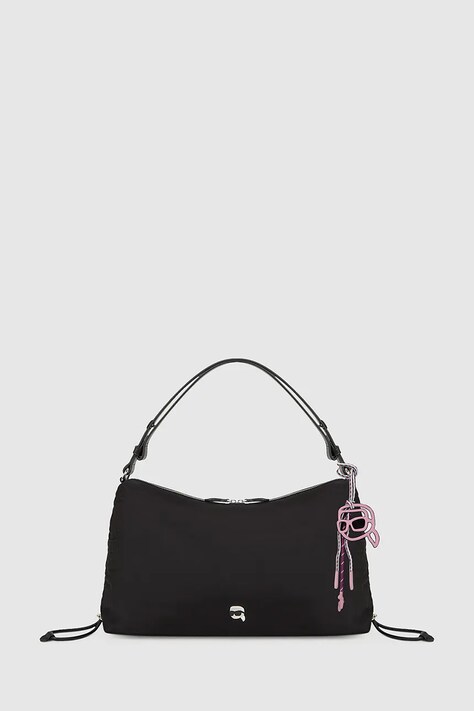 Kabelka Karl Lagerfeld černá barva, A4W30014