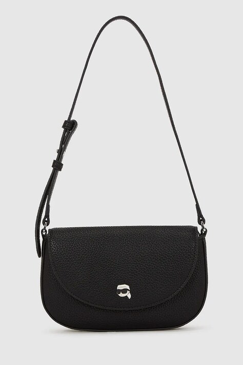 Τσάντα Karl Lagerfeld χρώμα: μαύρο, A4W32001