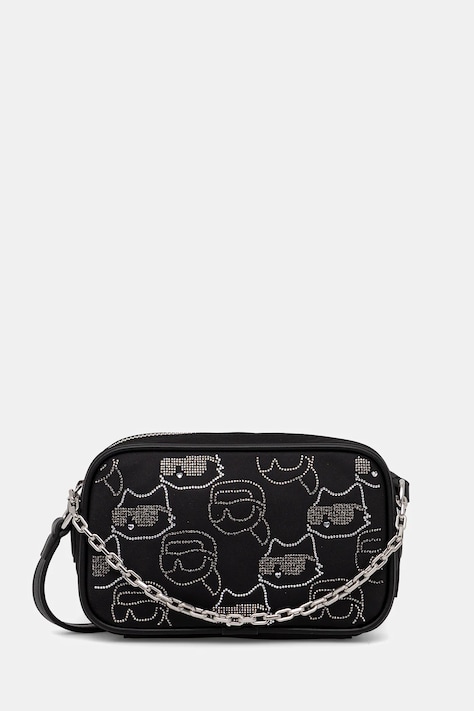 Karl Lagerfeld poșetă culoarea negru, A4W30254