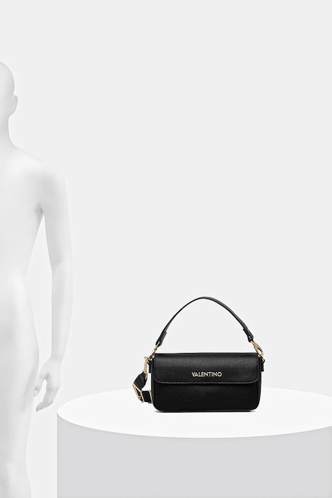 Valentino Bags сумка крос-боді жіноча зі штучної шкіри ALEXIA — AA00-TOD13T, чорний — фото 6