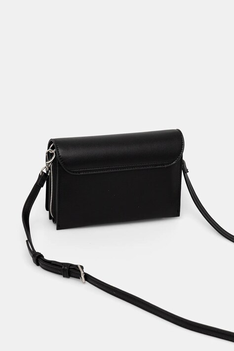 Valentino Bags сумка крос-боді жіноча зі штучної шкіри EMBER — AA00-TOD14A, чорний — фото 3