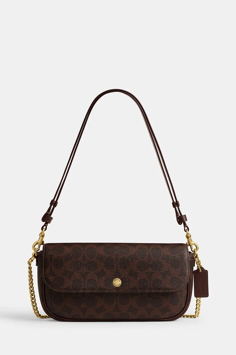 Coach torebka Brook kolor brązowy CAN91