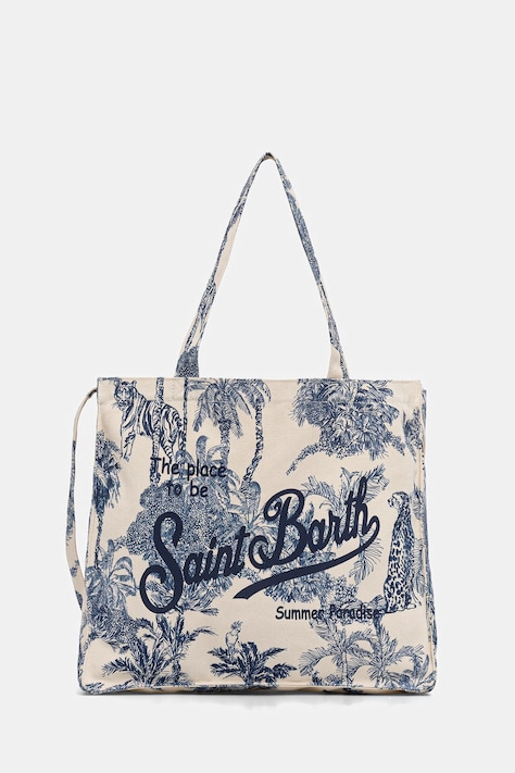 MC2 Saint Barth torebka shopper damska beżowa EBAGN007