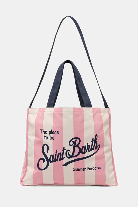 MC2 Saint Barth torebka shopper damska różowa EBAGN007