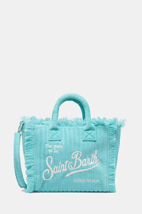 MC2 Saint Barth torebka tote damska turkusowa COL0005