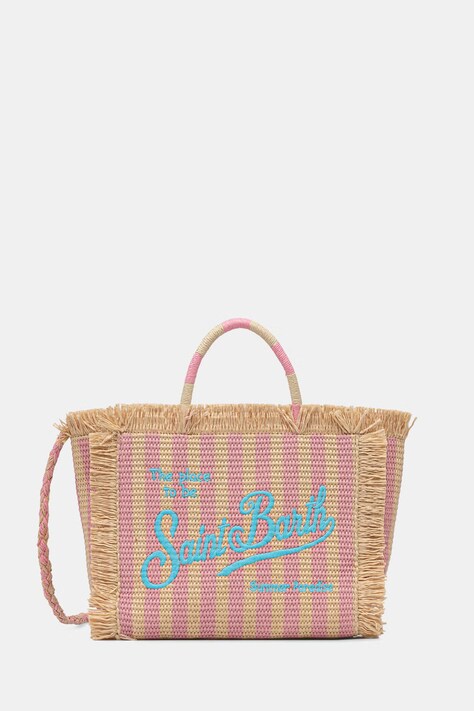 MC2 Saint Barth torba plażowa damska beżowa COL0017