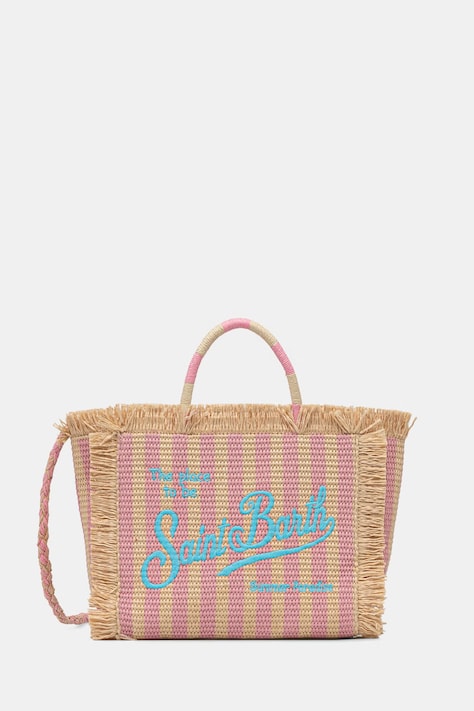 MC2 Saint Barth torba plażowa damska beżowa COL0017