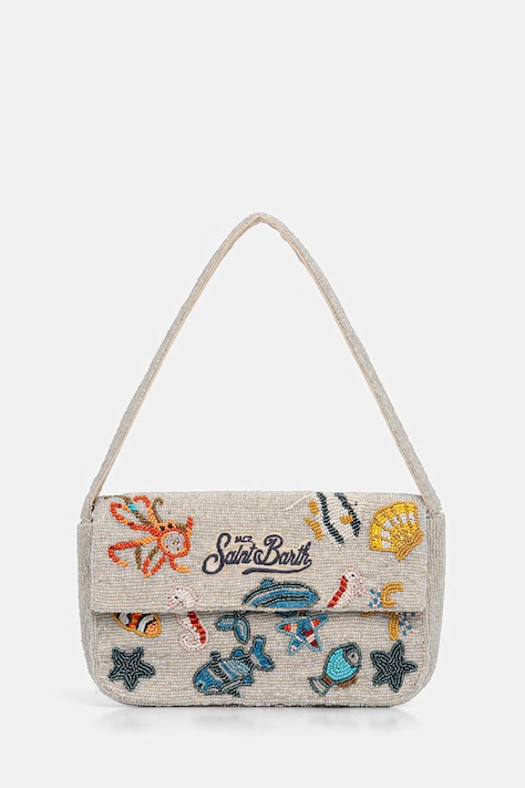 MC2 Saint Barth torebka shopper damska beżowa PERL003