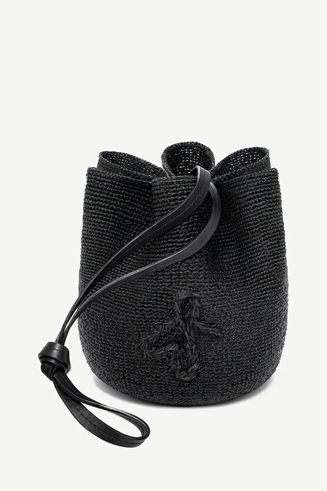 Kabelka Ruslan Baginskiy The HatBag čierna farba, BBCT033-PRAF-108L-BHRPRB