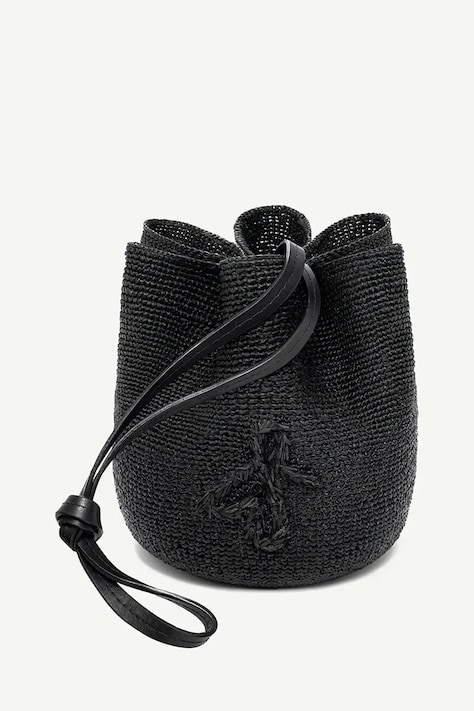 Kabelka Ruslan Baginskiy The HatBag čierna farba, BBCT033-PRAF-108L-BHRPRB