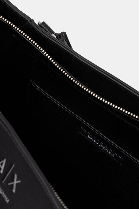 Armani Exchange сумка-тоут жіноча зі штучної шкіри — AA00-TODZZG, чорний — фото 5