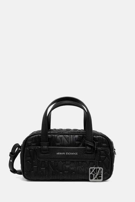 Armani Exchange crossbody torba za žene od imitacije kože crna XW002984 AF15774