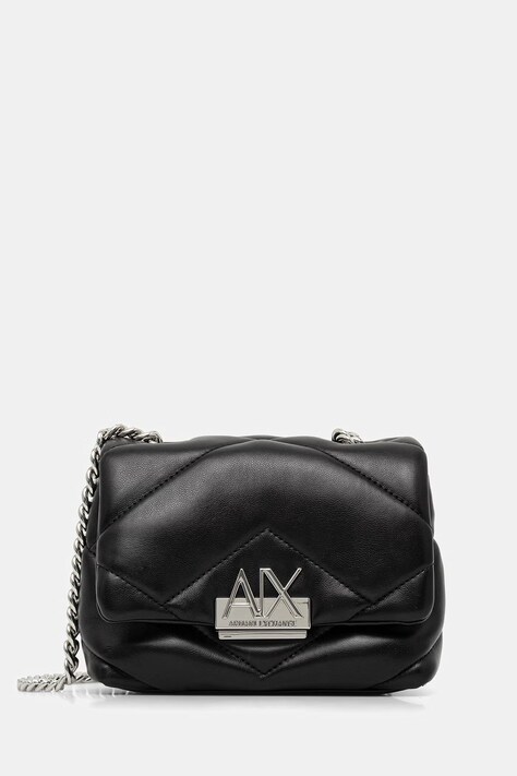 Armani Exchange borsa a tracollo da donna in similpelle nera XW000357 AF26568