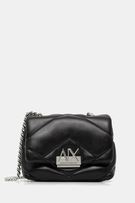 Armani Exchange borsa a tracollo da donna in similpelle nera XW000357 AF26568