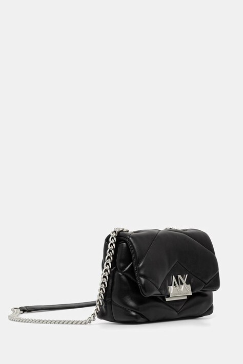Armani Exchange сумка крос-боді жіноча зі штучної шкіри — AA00-TODZZL, чорний — фото 2