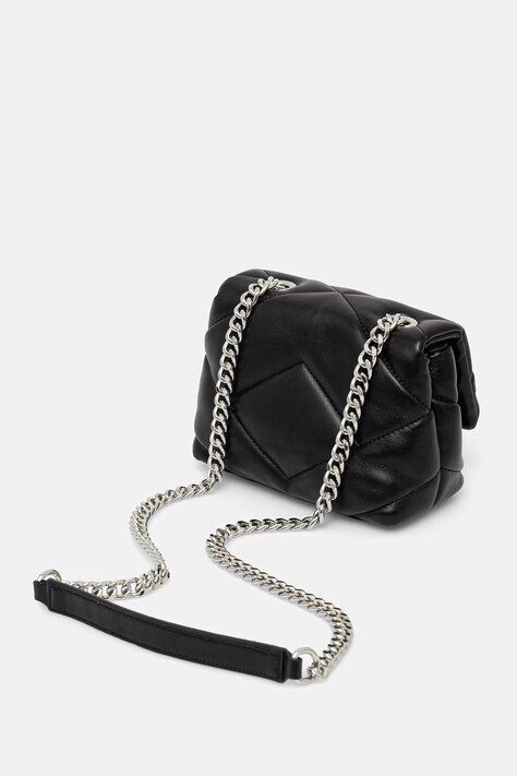Armani Exchange сумка крос-боді жіноча зі штучної шкіри — AA00-TODZZL, чорний — фото 3