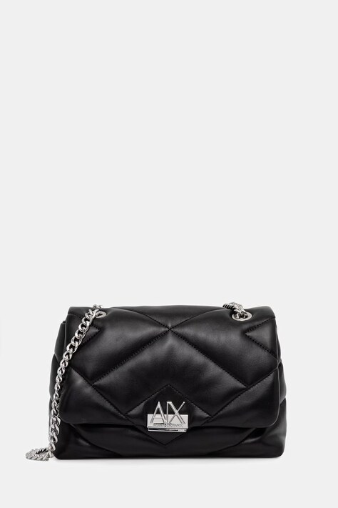 Armani Exchange klasična torbica ženska iz umetnega usnja črna XW000355 AF26568
