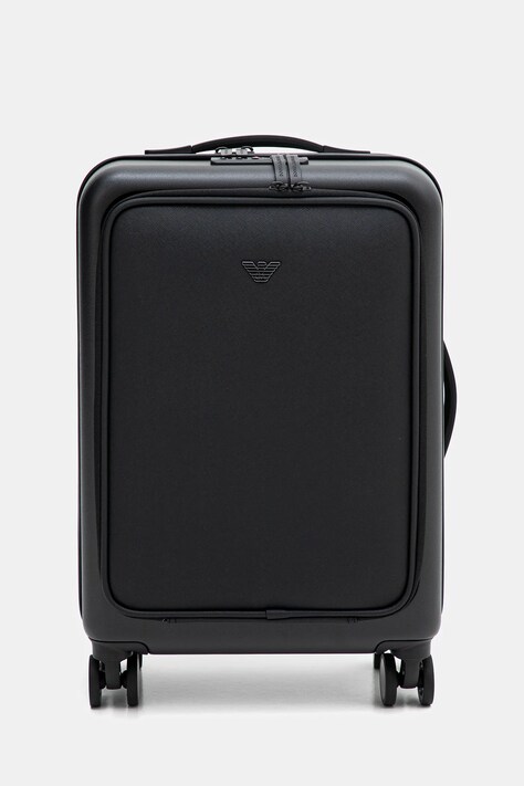 Emporio Armani valiză culoarea negru, Y4Q367 Y138E