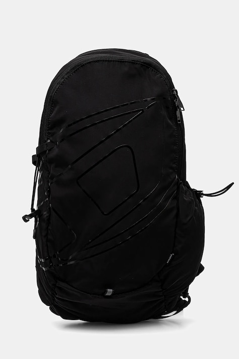 Ruksak Diesel DRAPE DRAPE SLING BAG backpack pánsky, čierna farba, malý, s potlačou, X09839.P3306