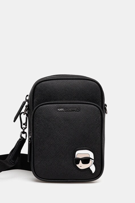 Karl Lagerfeld borseta barbati, culoarea negru, A1M30081