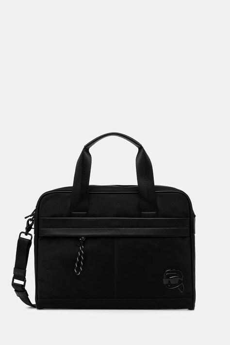 Τσάντα Karl Lagerfeld χρώμα: μαύρο, A3M30166