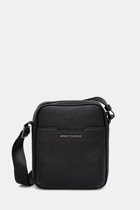Armani Exchange saszetka męska z imitacji skóry czarna XM002584 AF22651