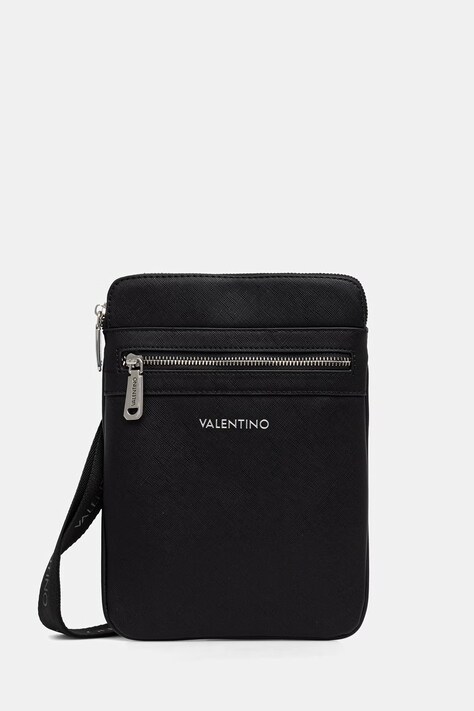 Valentino Bags saszetka męska z imitacji skóry MARNIER czarna VBS5XQ06