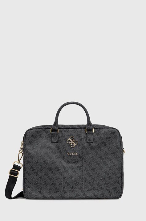 Guess Torba na laptopa kolor szary