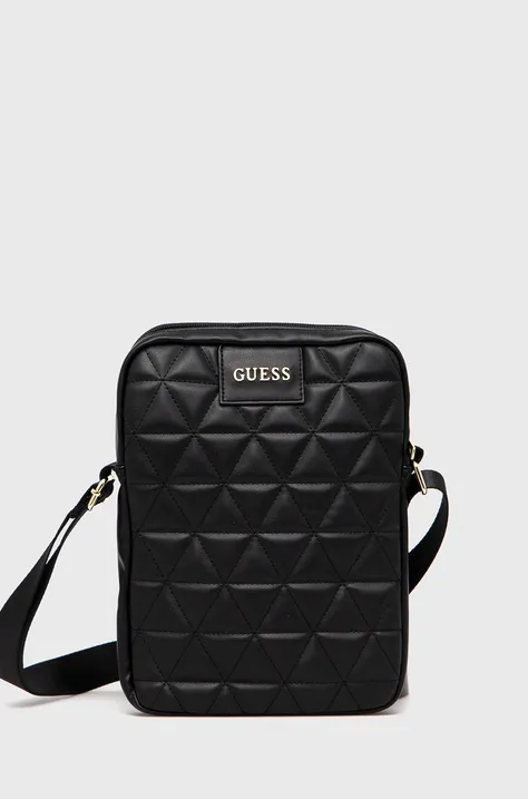 Τσάντα για tablet Guess χρώμα: μαύρο