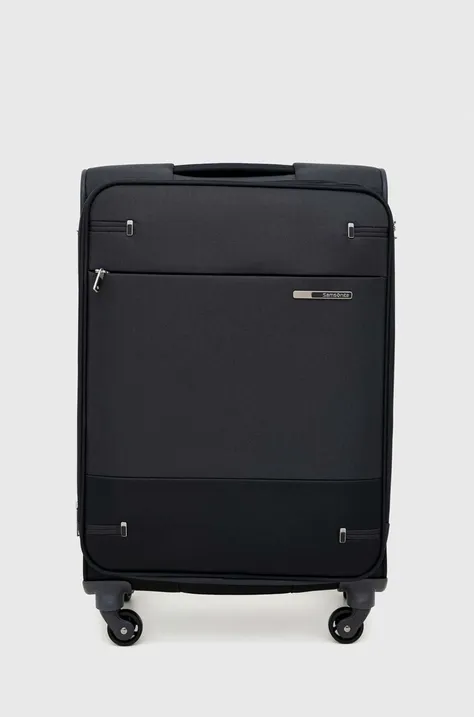 Samsonite walizka kolor czarny