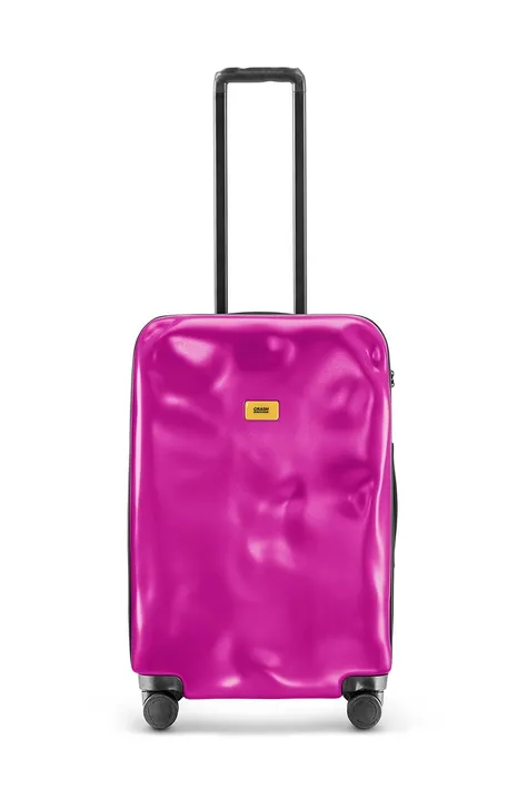Βαλίτσα Crash Baggage ICON Medium Size χρώμα: ροζ
