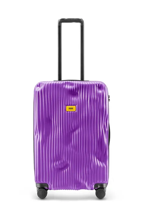 Βαλίτσα Crash Baggage STRIPE χρώμα: κίτρινο, CB152